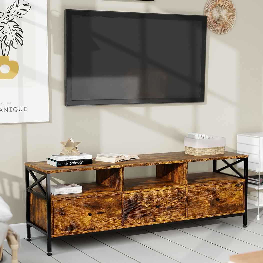Levede TV Stand Cabinet Entertainment TV Unit 147cm