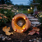 Emitto Hedgehog Solar Garden Statue Light Outdoor Ornament Hand Painted Decor