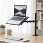 Levede Single Monitor Arm Desk Mount for 13-32 Inch Height Adjustable Black
