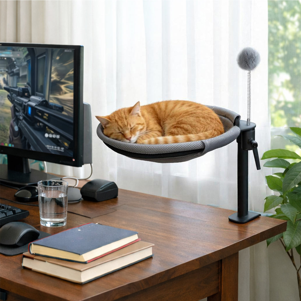 Pawz Cat Bed Hammock 360° Rotatable Adjustable Sinking Washable Hanging Soft