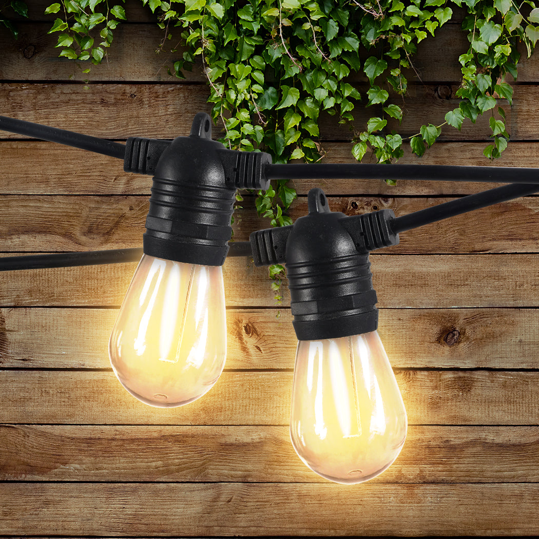 EMITTO 10M Festoon String Lights Christmas 10M 10 Meter