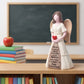 Levede Resin Angel Heart Figurines Tribute Retirement Gift for Elder White