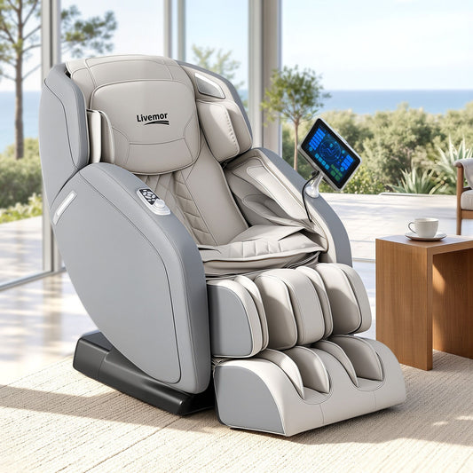 Livemor Massage Chair Electric Recliner Shiatsu Zero Gravity Massager