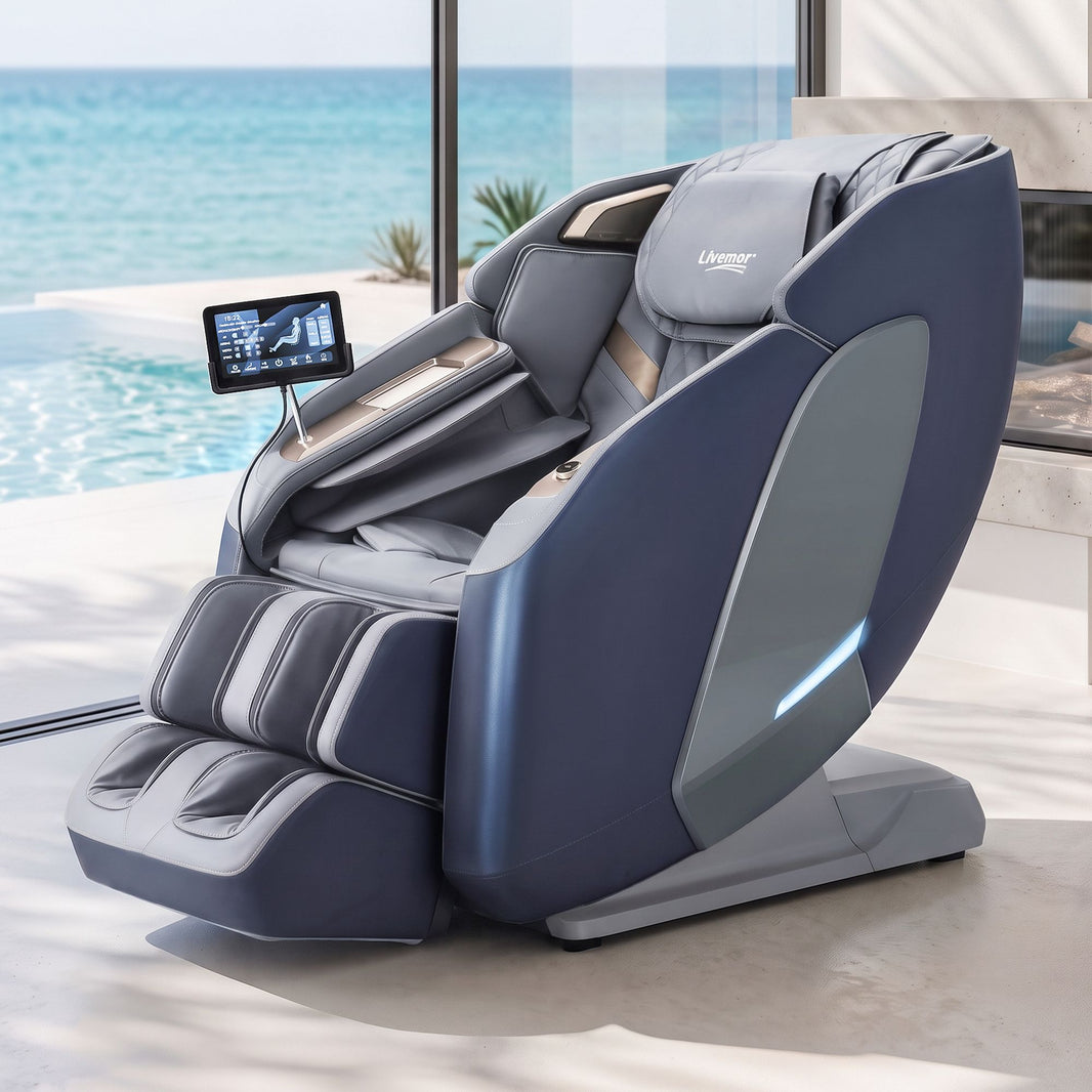 Massage Chair Recliner 4D Double Core Mechanism Massager - Melisa