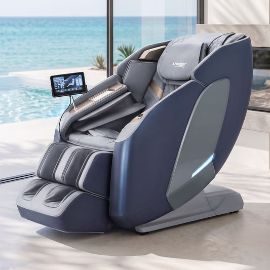 Massage Chair Recliner 4D Double Core Mechanism Massager - Melisa