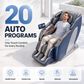 Massage Chair Recliner 4D Double Core Mechanism Massager - Melisa