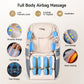 Livemor 4D Massage Chair Electric Recliner Home Massager Gray Sina
