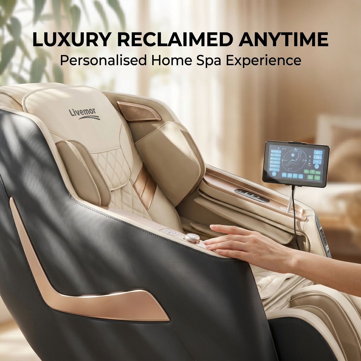 Massage Chair Electric Recliner Massager 3d Opal Livemor