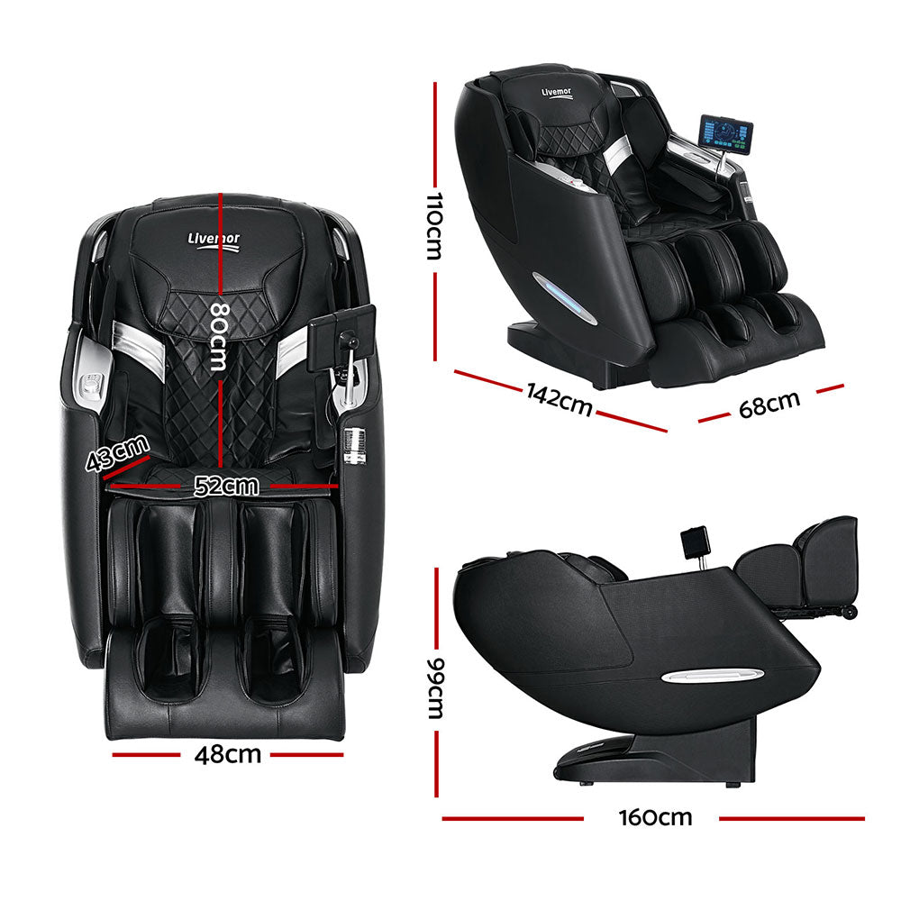 Livemor Massage Chair Electric Recliner Home Massager Oren