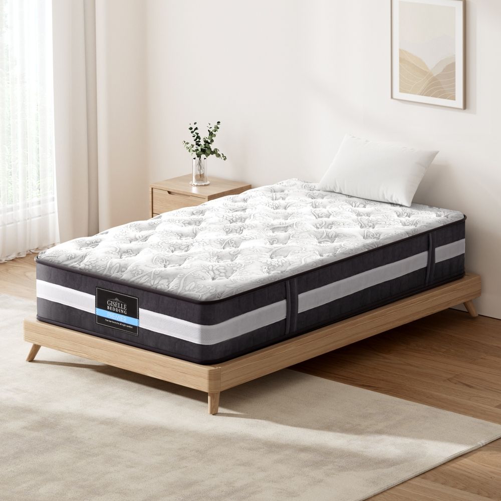 King Single Mattress 7 Zone Pocket Spring Medium