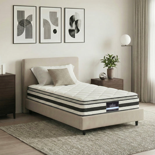 Bedding Normay Bonnell Spring Mattress 21cm Thick - Single