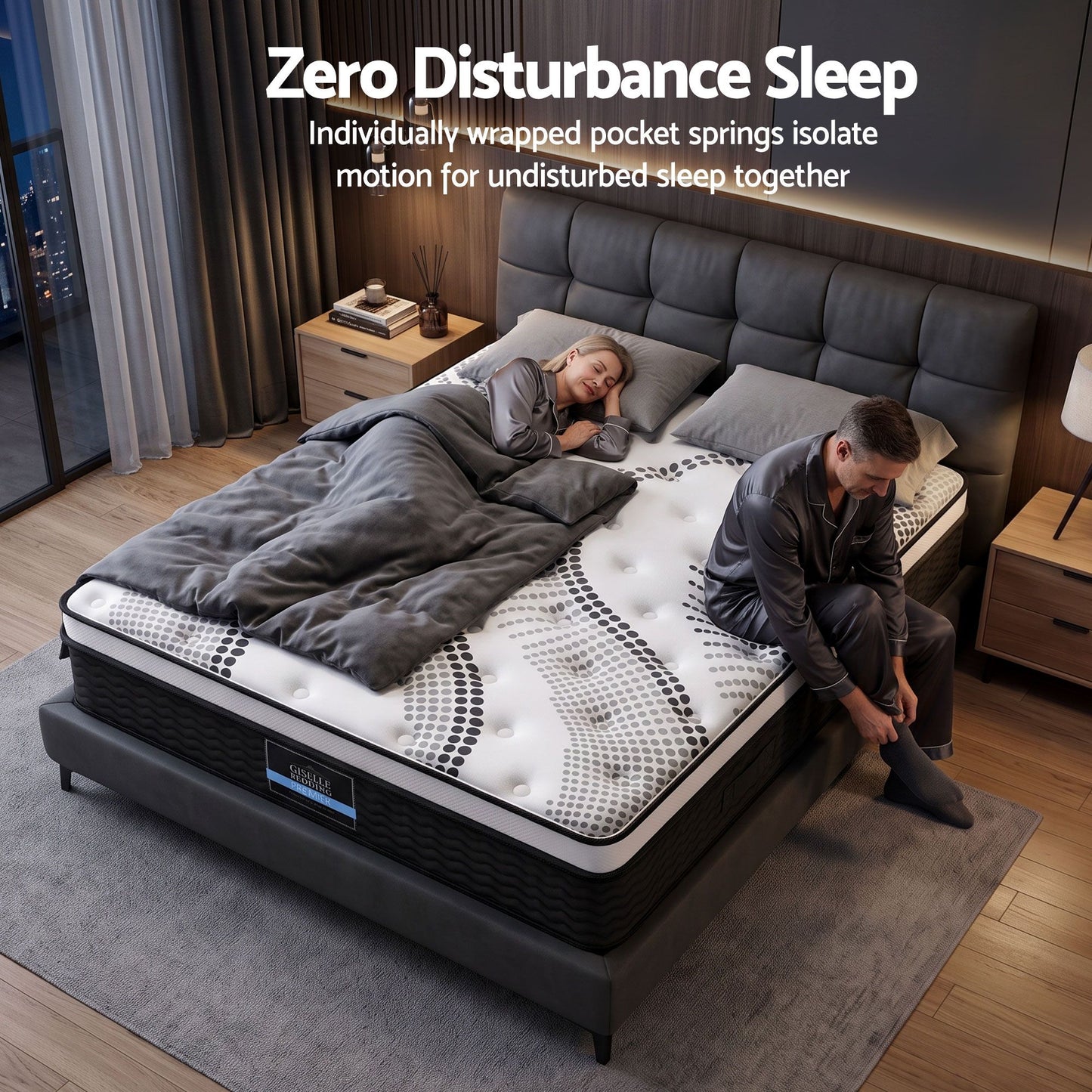 Euro Spring Foam Mattress Bedding Double Size
