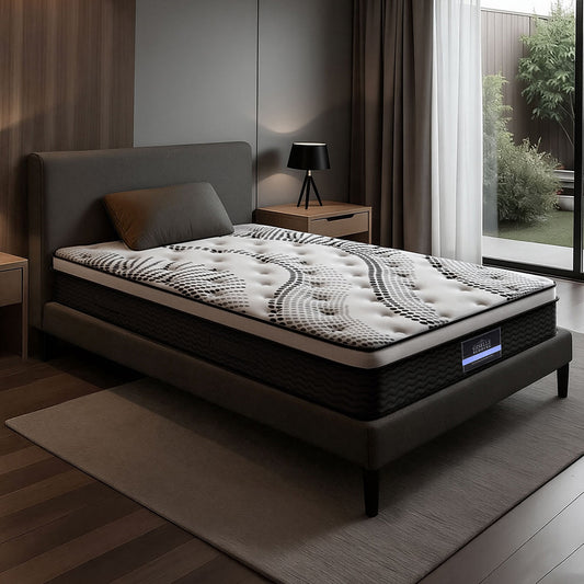 Euro Spring Foam Mattress Bedding King Single Size