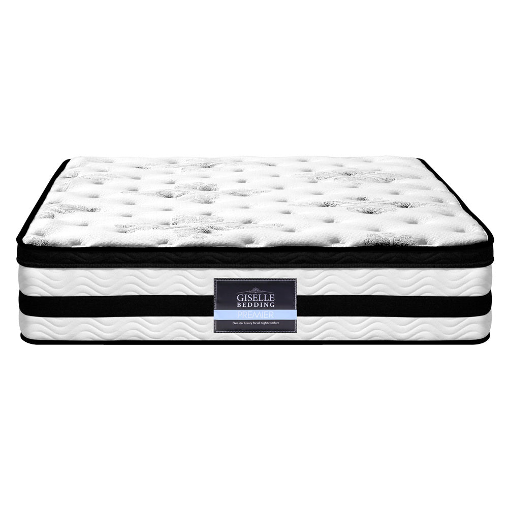 Bedding 34cm Mattress Euro Top Pocket Spring Super King