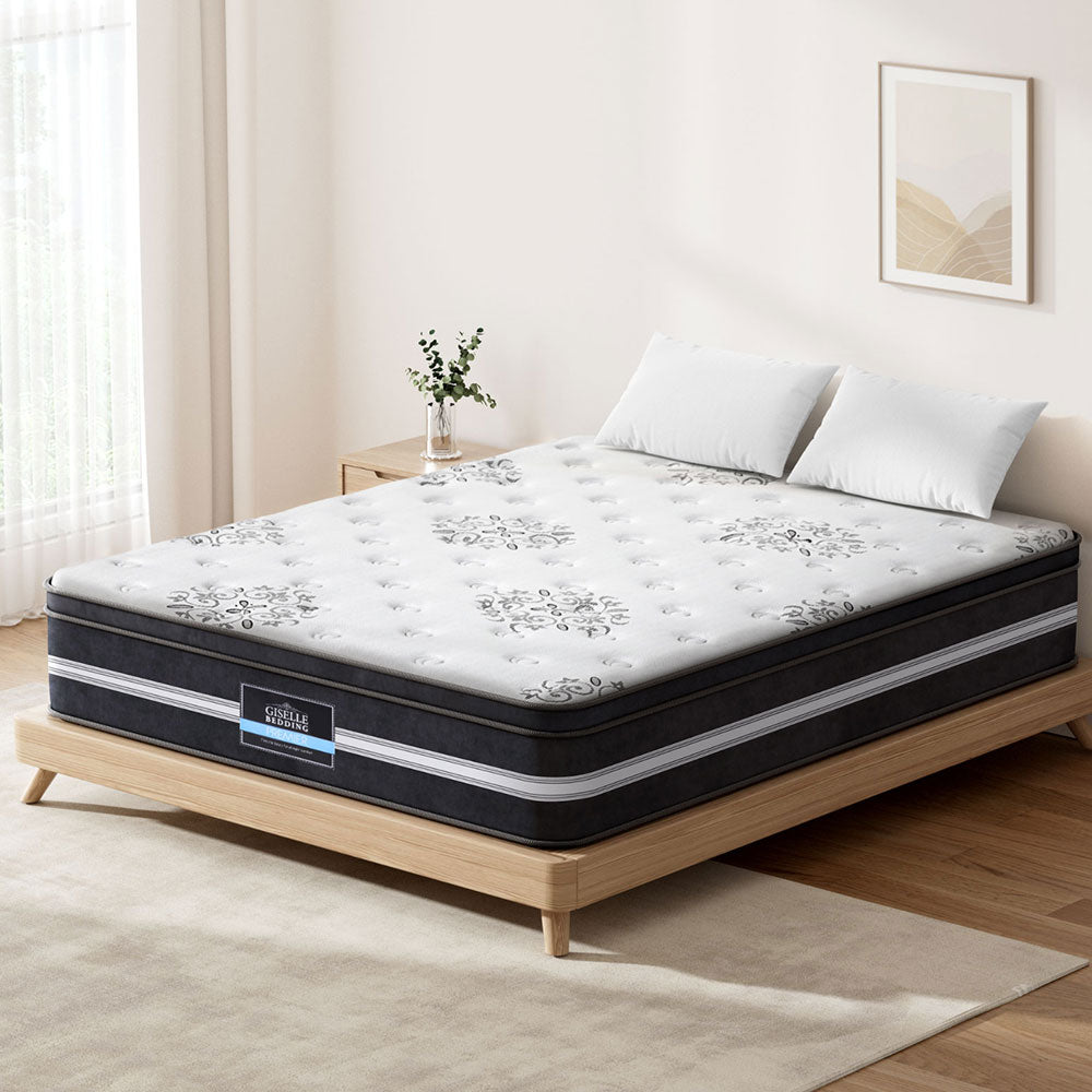 Cool Gel Memory Foam Spring Mattress Bedding Double Size