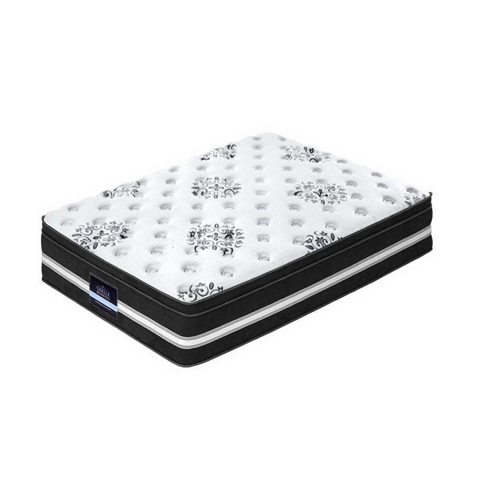 Bedding Donegal Euro Top Cool Gel Pocket Spring Mattress 34cm Thick - Single
