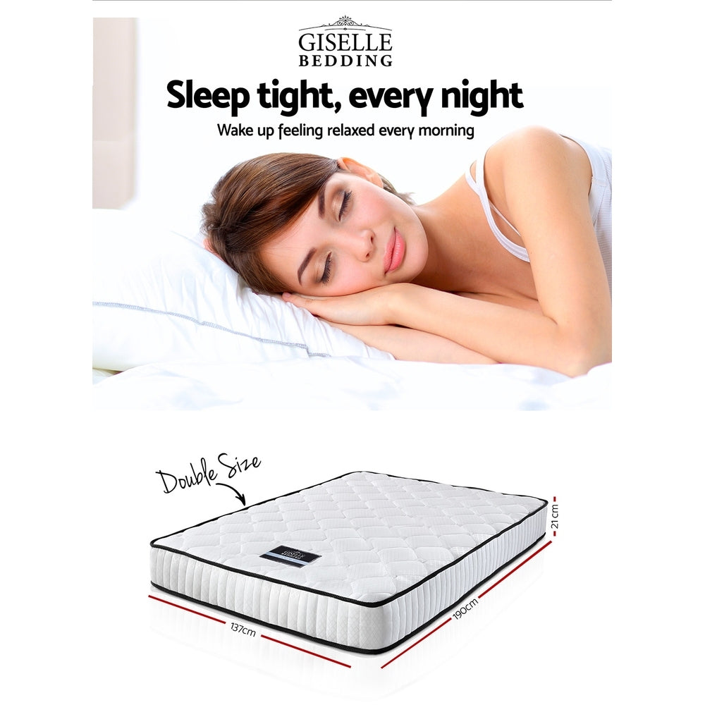 Pocket Spring Mattress 21cm, Double (Peyton)