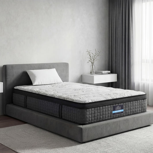 King Single Mattress 9 Zone Pocket Spring Latex