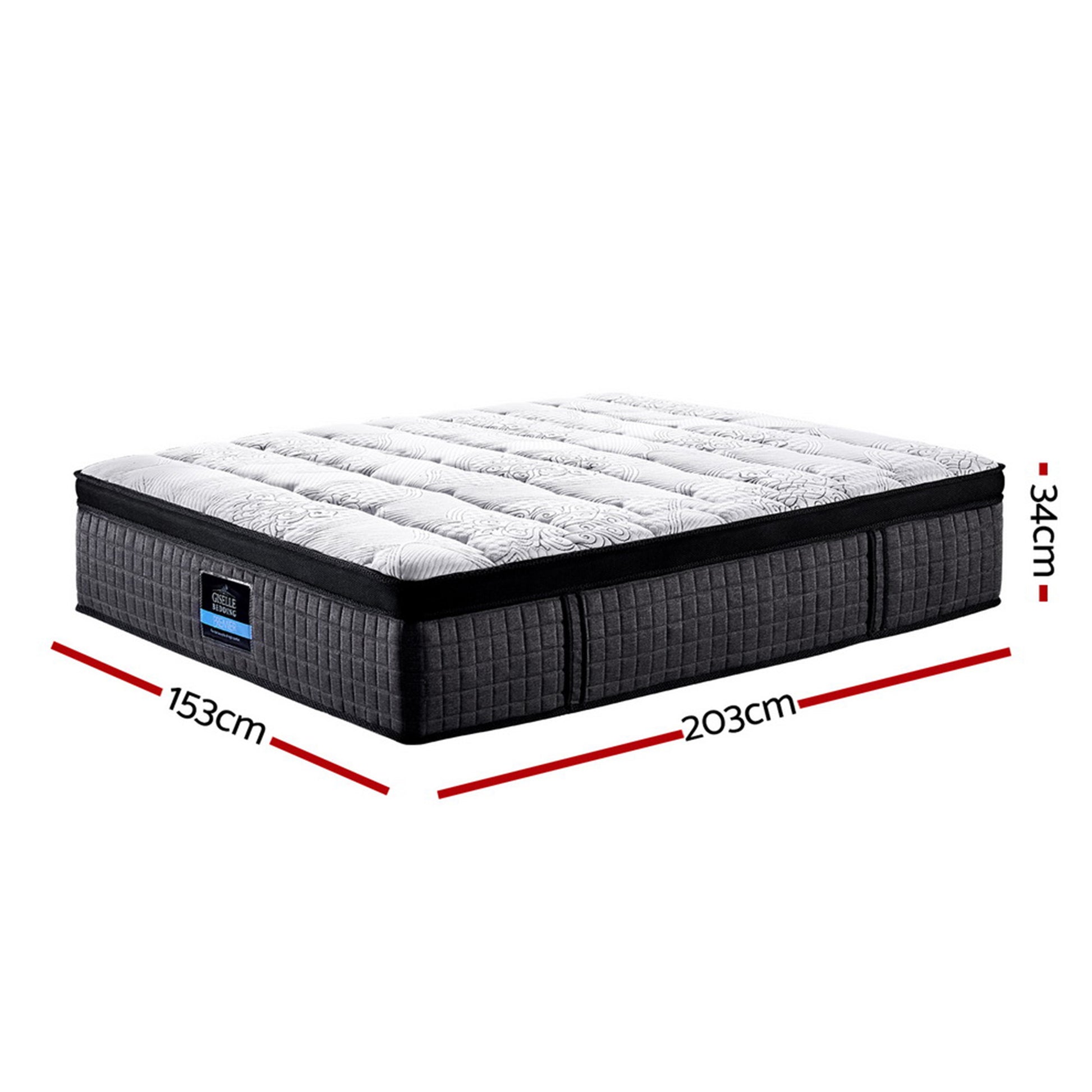 Queen Bed Mattress 9 Zone Pocket