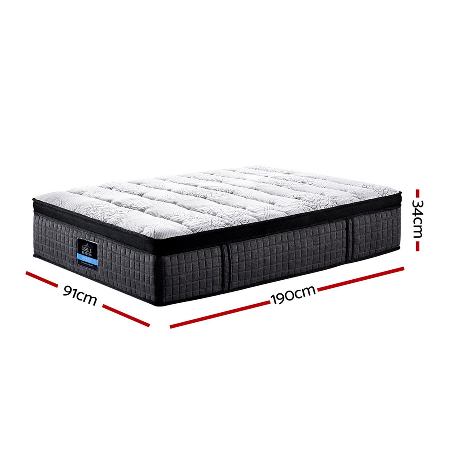 Single pocket spring mattress