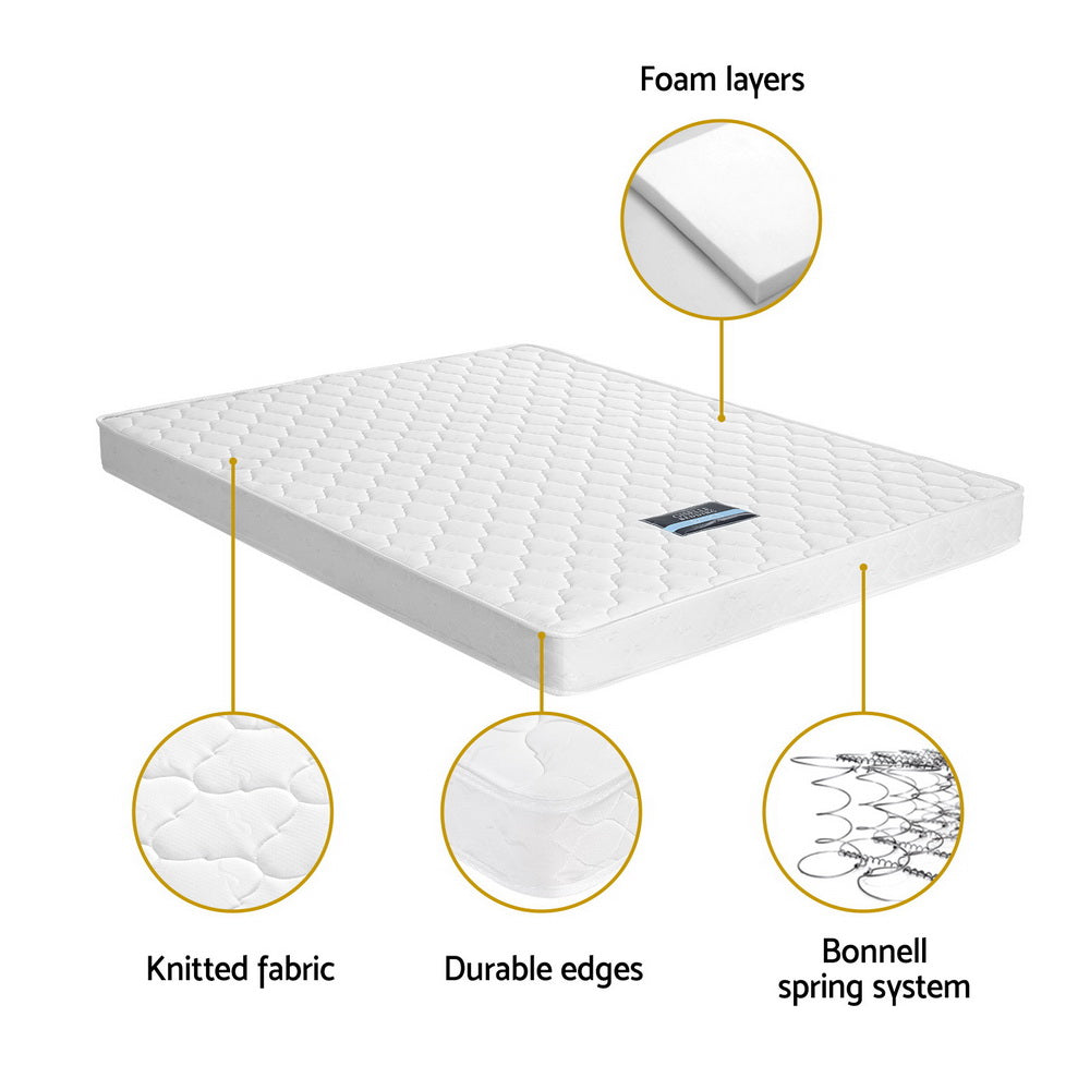 Bedding 13cm Mattress Tight Top King Single