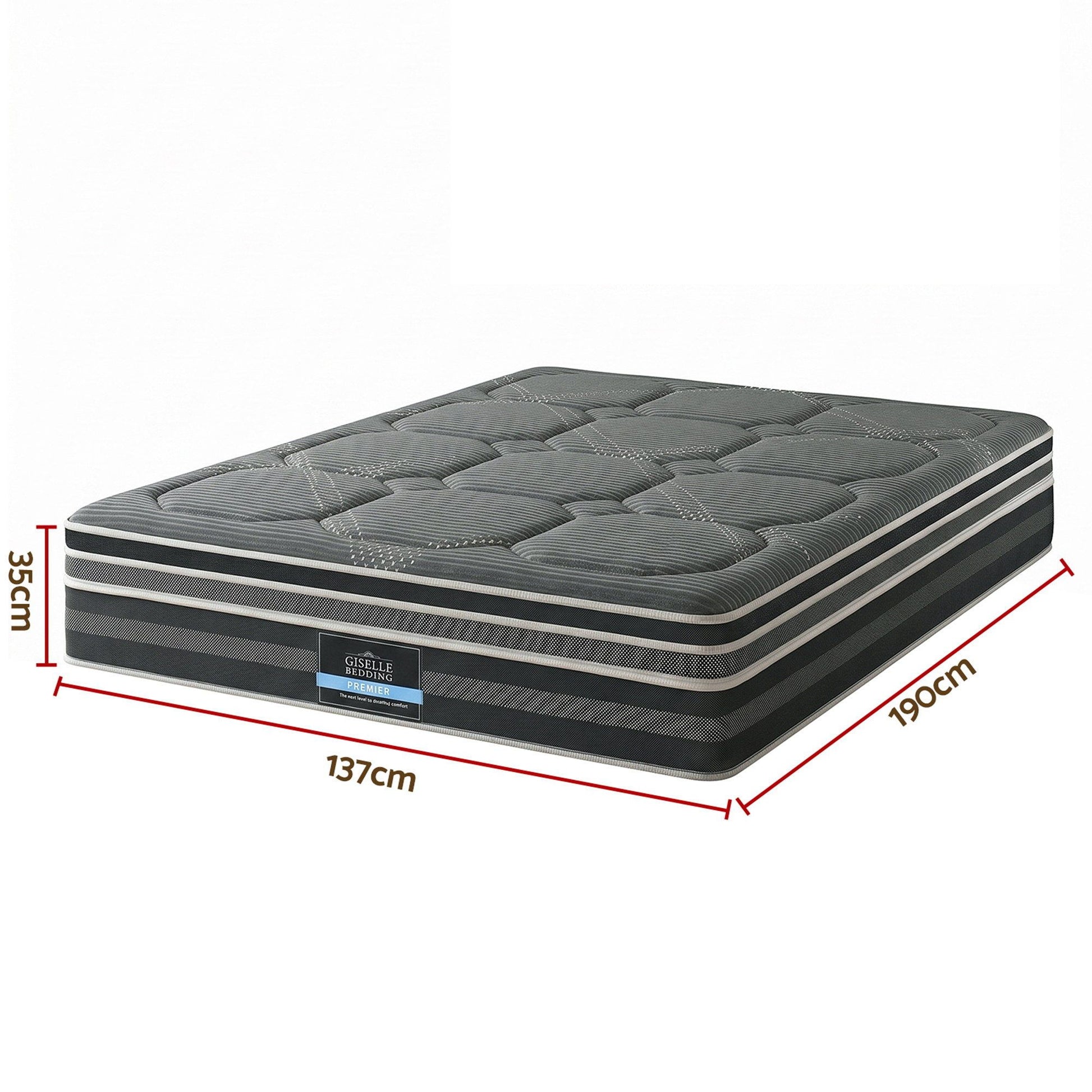 35cm Mattress Bamboo Cover Double B D 02