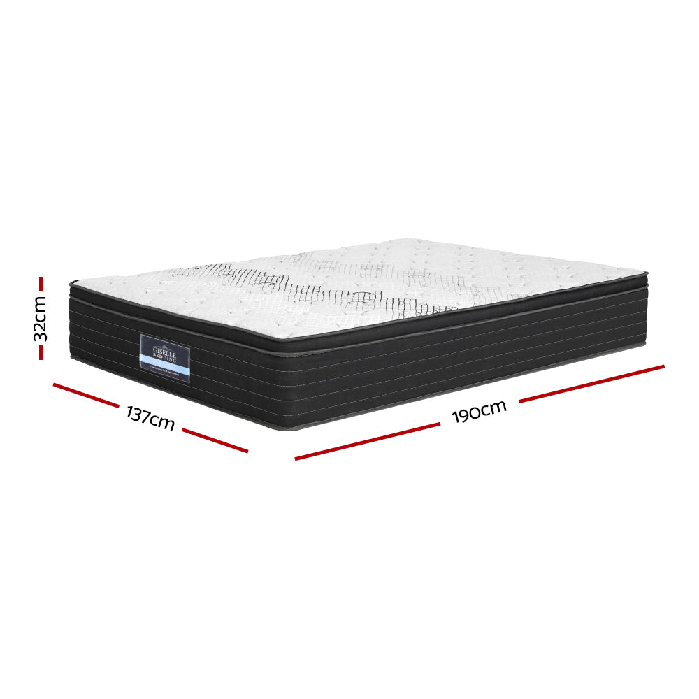 Bedding Mattress 32cm Extra Firm - Double