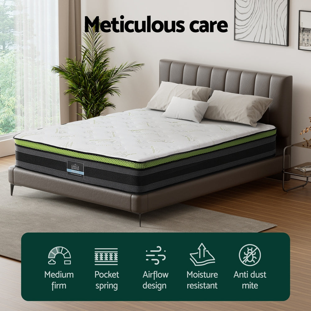 Mattress Cool Gel Foam 30cm Double