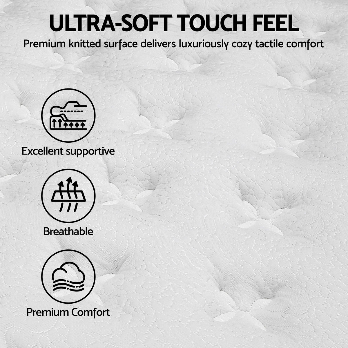 Bedding Double Size Foam Mattress 31cm Thick
