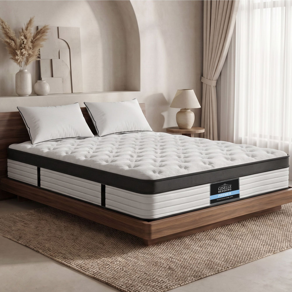 Euro Top Pocket Spring Mattress 31cm, King (Devon)