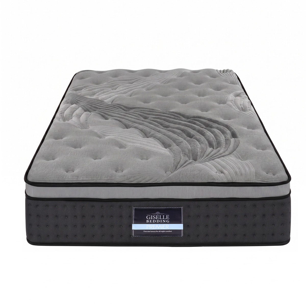 Bedding Alanya Euro Top Pocket Spring Mattress 34cm Thick ‚Äì King Single