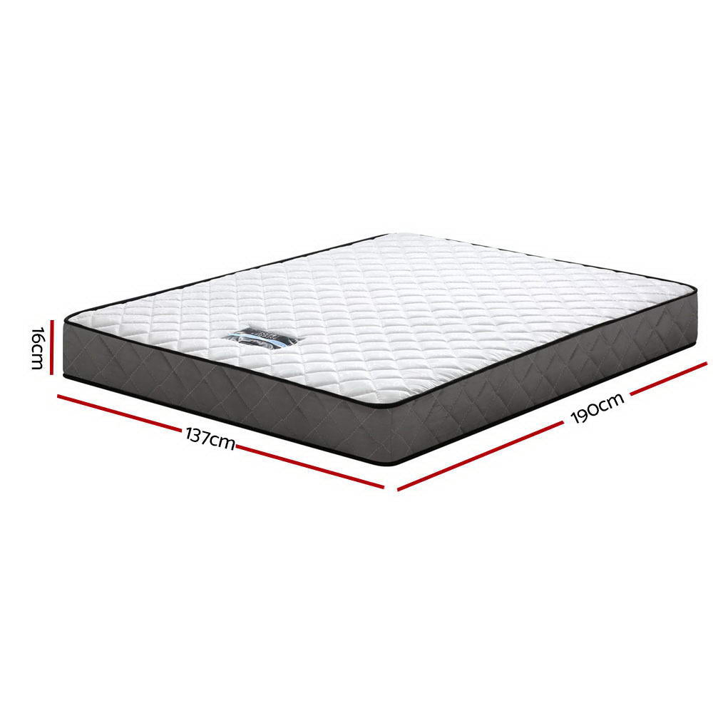 Bedding Alzbeta Bonnell Spring Mattress 16cm Thick Double