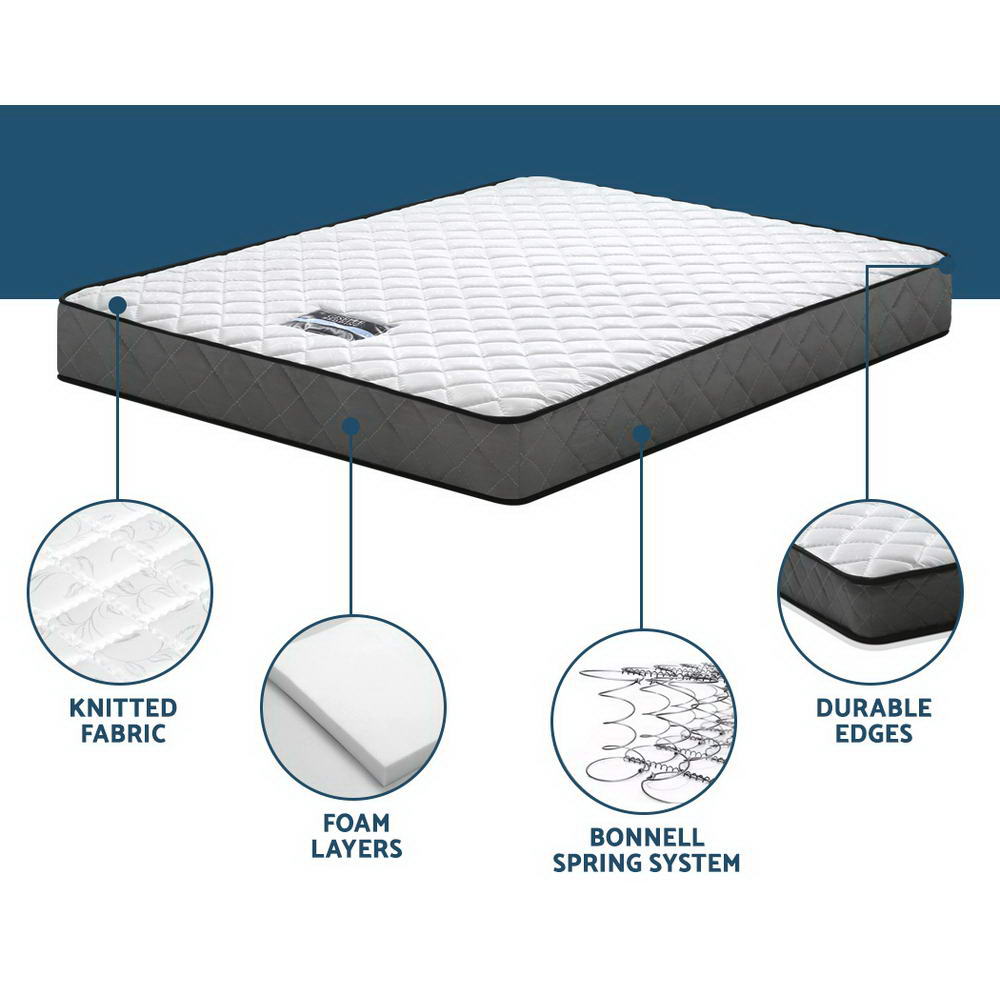Bedding Alzbeta Bonnell Spring Mattress 16cm Thick Double