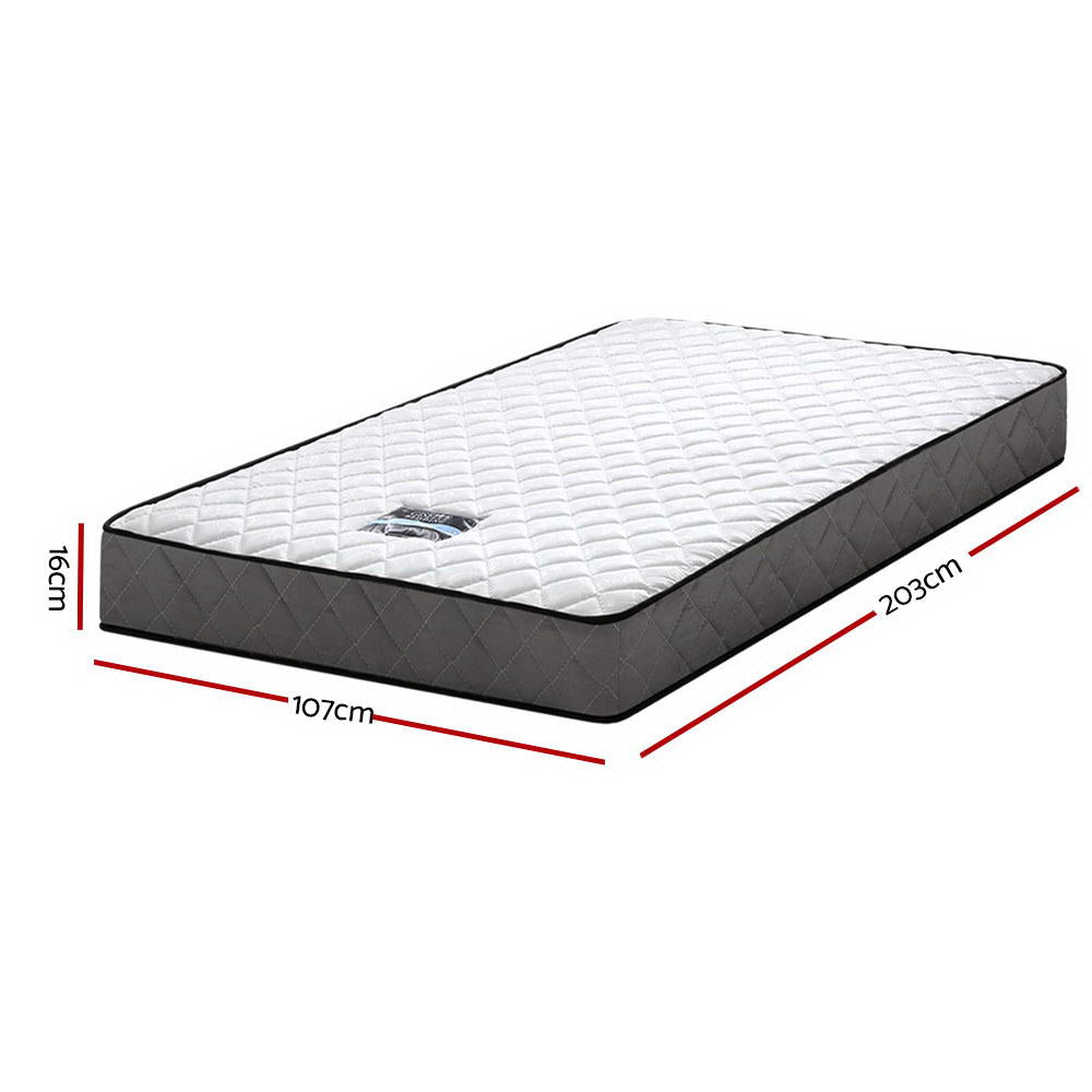 Bedding Alzbeta Bonnell Spring Mattress 16cm Thick - King Single