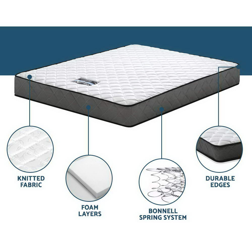 Bedding Alzbeta Bonnell Spring Mattress 16cm Thick - King Single