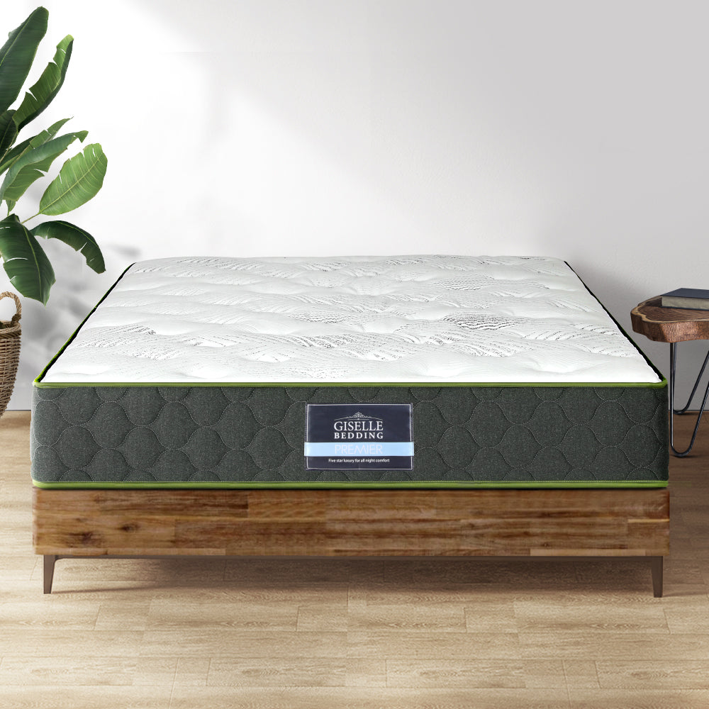 Bedding 25cm Mattress Green Tea Foam Queen