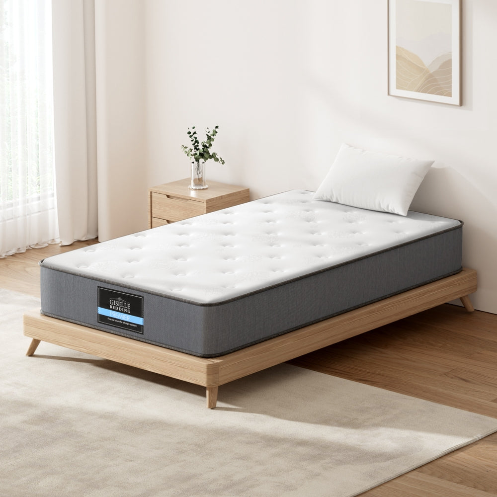 Bedding 23cm Extra Firm Mattress - King Single