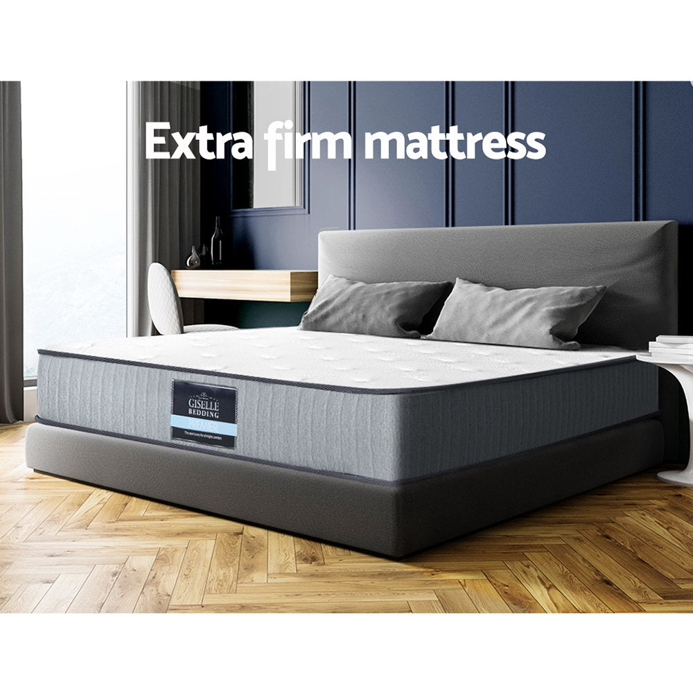 Bedding 23cm Extra Firm Mattress - King Single