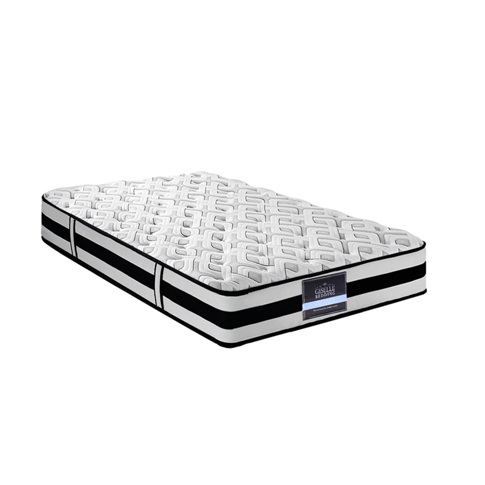 Pocket Spring Mattress Bedding Rumba Tight Top 24cm Thick - Single