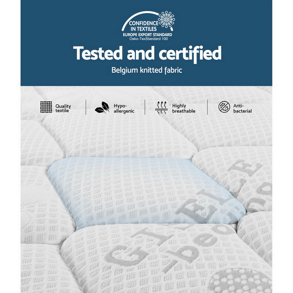 Bedding 28cm Mattress Super Firm Double