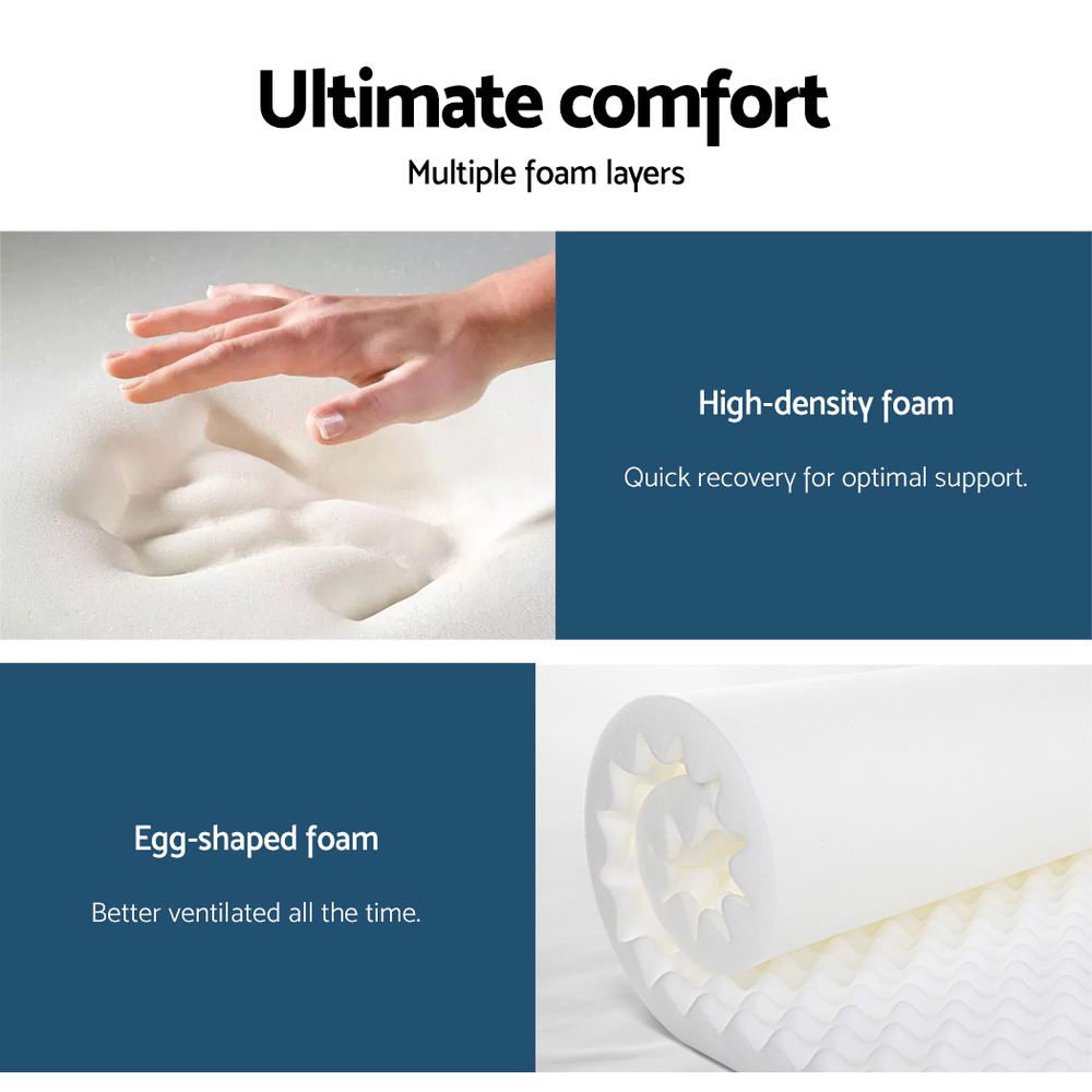 Mattress 28cm Super Firm Double - Bedding