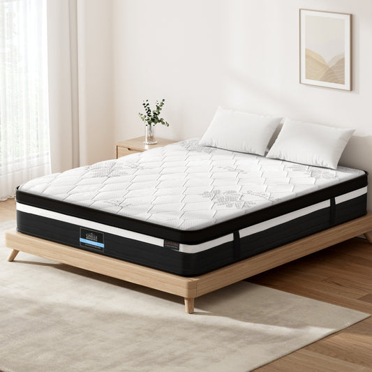 Bedding Regine Euro Top Pocket Spring Mattress 28cm Thick - Queen
