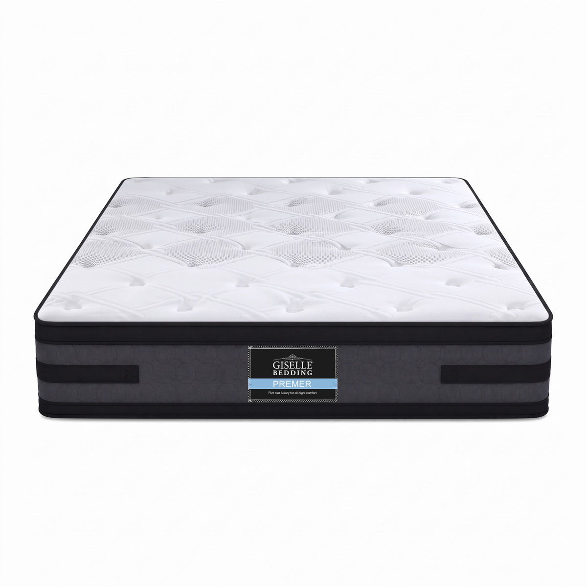 Euro Top Pocket Spring Medium Firm Foam Mattress 36CM Double 7-Zone