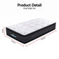 Euro Top Cool Gel Pocket Spring Mattress Bedding Luna 36cm Thick - King Single