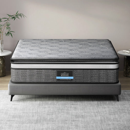 Mattress Bedding Double Layer 34cm Pocket Spring - Double