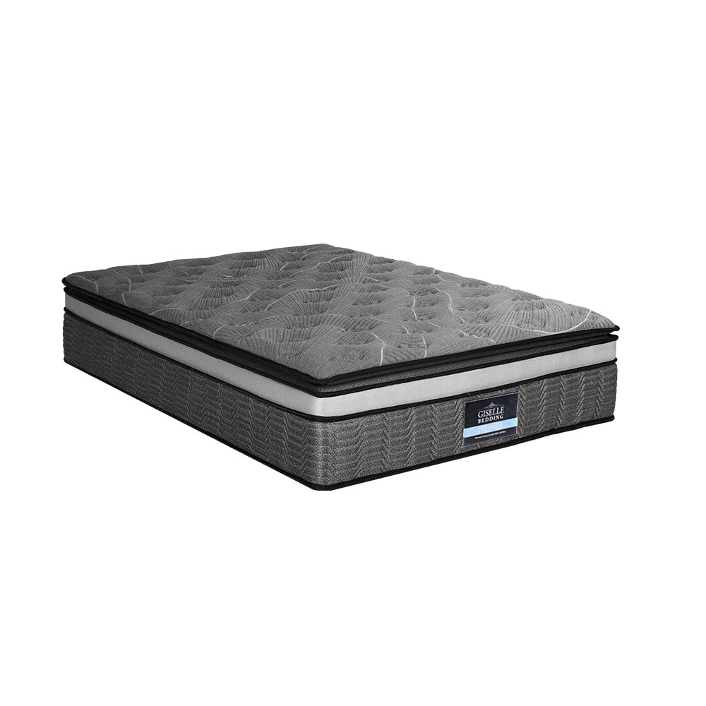 Mattress Bedding Double Layer 34cm Pocket Spring - King