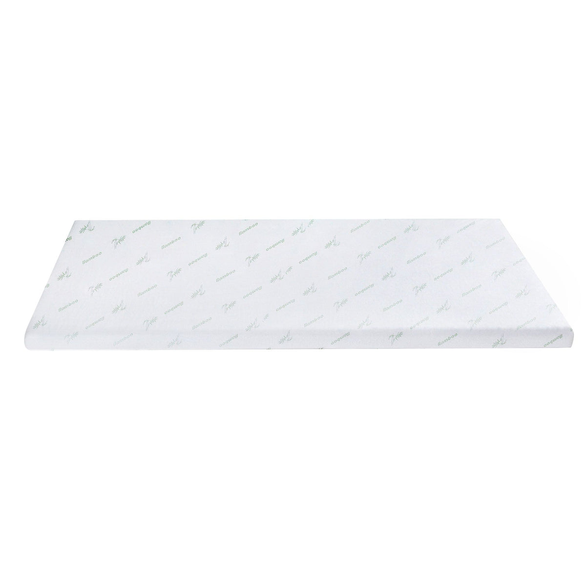 Memory Foam Mattress Topper Bedding Cool Gel 7-Zone 5cm with Bamboo Cover - Queen