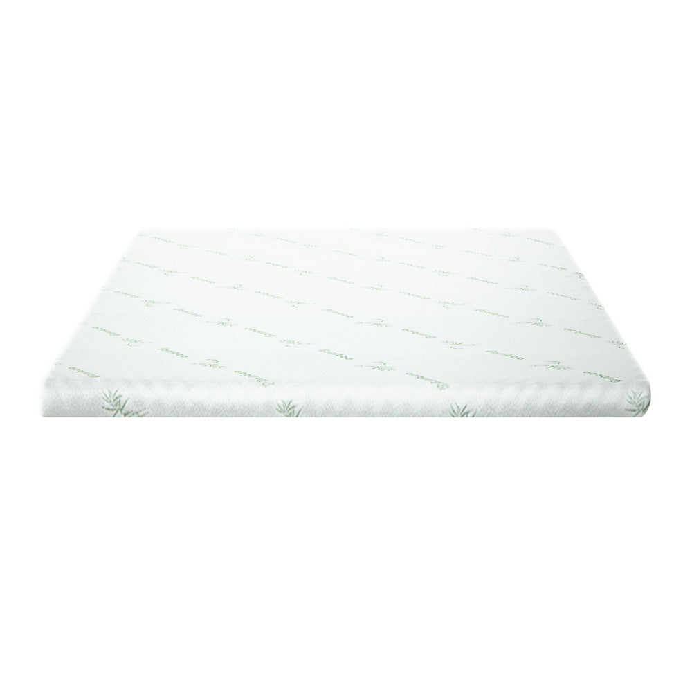 Bedding Memory Foam Mattress Topper Cool Gel Bed Mat Bamboo 10cm Single