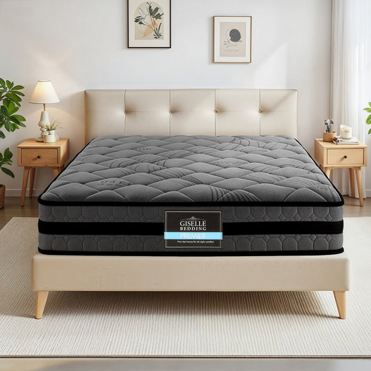 Bedding Wendell Pocket Spring Mattress 22cm Thick - King Single
