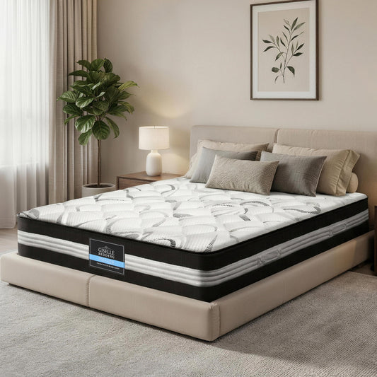 Euro Spring Foam Mattress Bedding Queen Size 30cm